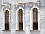 Okná františkánskeho kláštora